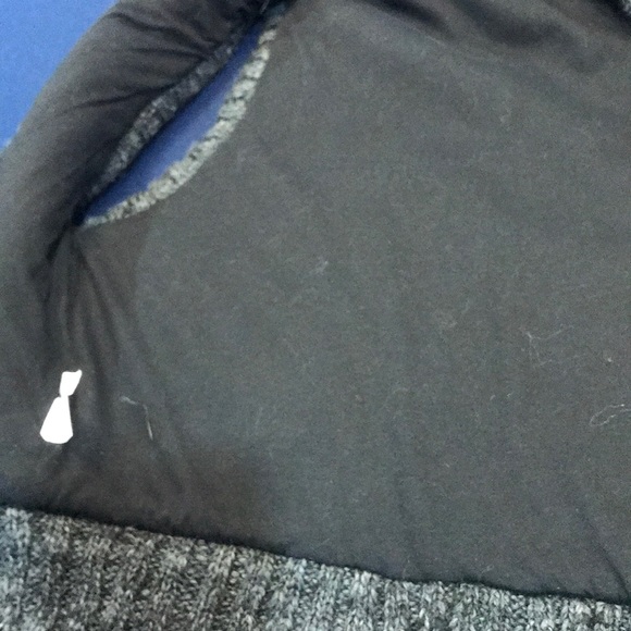 LOFT fleece lined faux fur/knit vest - Picture 9 of 11